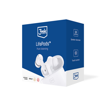 Accessories - 3mk LifePods White
