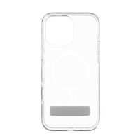 ZAGG Crystal Palace Snap Kickstand MagSafe Hülle mit Ständer für iPhone 16 Pro Max – transparent