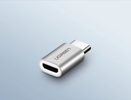 Ugreen adapter przejściówka z micro USB na USB Typ C czarny (30391)