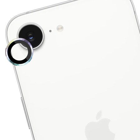 Apple iPhone SE4/16E - 3mk Lens Protection Pro Rainbow