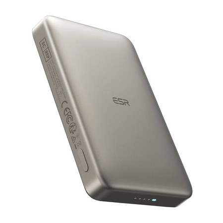 Powerbank magnetyczny ESR Qi2 MagSlim 10000 mAh (piaskowy)