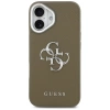 Etui Guess Grained Big 4G Classic Logo na iPhone 17 - brązowe