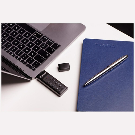 Dysk zewnętrzny Verbatim Keypad Secure    USB 3.2 Gen 1 32GB czarny 49427