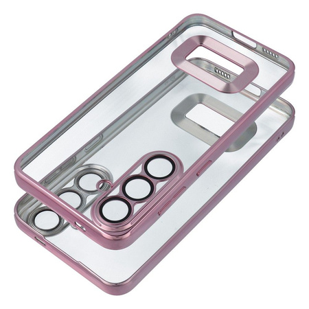 Futerał GLAM do SAMSUNG S25 Plus pudrowy róż