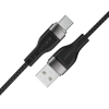 Acefast C11-04 USB-A - USB-C 3A Kabel 1,2m Magnetgeflecht - Schwarz