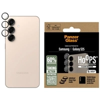 Szkło hartowane na obiektyw PanzerGlass Hoops Lens Protector do Samsung Galaxy S25 przezroczysty