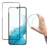 Wozinsky Full Cover Flexi Nano Glass Film Tempered Glass With Frame For Samsung Galaxy S22 + (S22 Plus) Transparent
