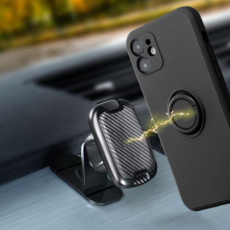 Futerał SILICONE RING do SAMSUNG Galaxy A05S czarny