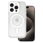 Acrylic Color Magsafe Case do Iphone 15 Pro biały