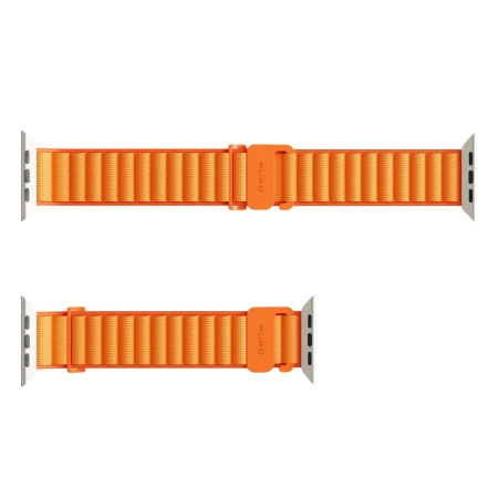 Puro Extreme Nylonarmband für Apple Watch 42 / 44 / 45 / 49 mm – Orange