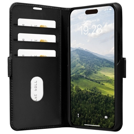 Etui dbramante 1928 Copenhagen Wallet do  iPhone 15 Pro czarny/black