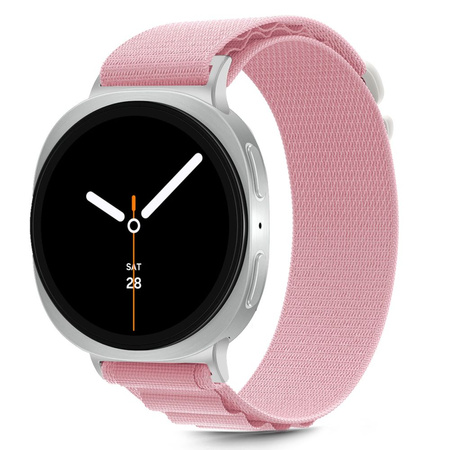 TECH-PROTECT NYLON PRO SAMSUNG GALAXY WATCH 8 / CLASSIC (40 / 44 / 46 MM) PINK