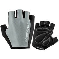 Rockbros S099GR Fahrradhandschuhe, Größe M – grau