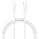 Baseus Superior kabel USB Typ C - Lightning Power Delivery 20 W 1 m Biały (CATLYS-A02)