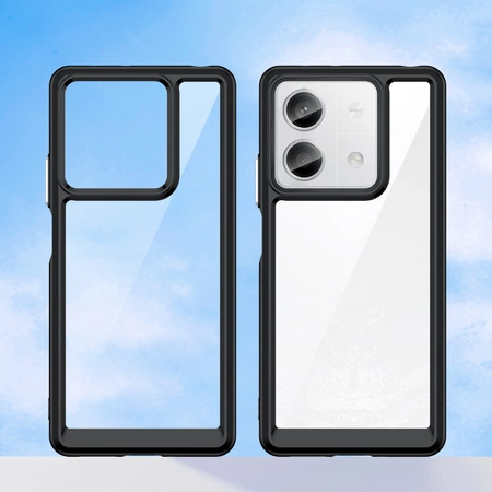 Outer Space Case mit Gelrahmen für Xiaomi Redmi Note 13 5G – Schwarz