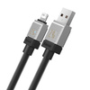 USB - Lightning 2.4A 1m cable Baseus CoolPlay - black