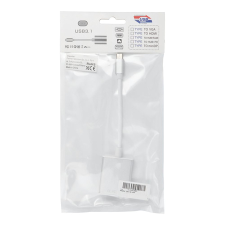 Adapter Typ C do VGA