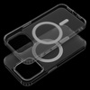 Futerał FROST MAG COVER kompatybilny z MagSafe do SAMSUNG S24 Plus transparentny
