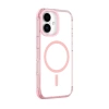 Etui silikonowe AMAZINGTHING Omni Mag Case do iPhone 16 - ciemnoróżowe
