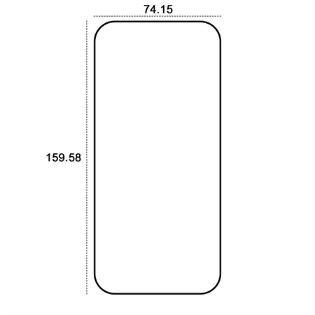 Etteri szkło hartowane 9D do iPhone 16 Pro Max 6,9"