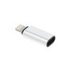 Adapter ładowarki Typ C do iPhone Lightning 8-pin srebrny
