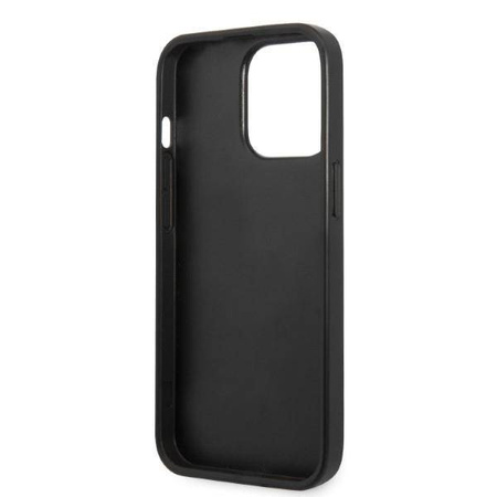 Original Case IPHONE 13 PRO Karl Lagerfeld Hardcase Saffiano Plaque black