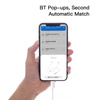 Yesido Adapter YAU31 Audio Bluetooth - Lightning na jack 3,5mm - biały