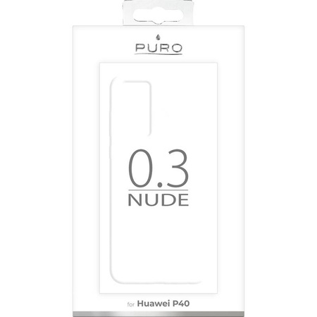 PURO 0.3 Nude - Etui Huawei P40 (przezroczysty)