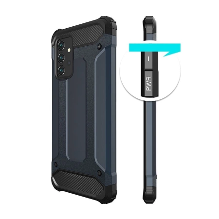 Hybrid Armor Case für Samsung Galaxy A26 - Silber