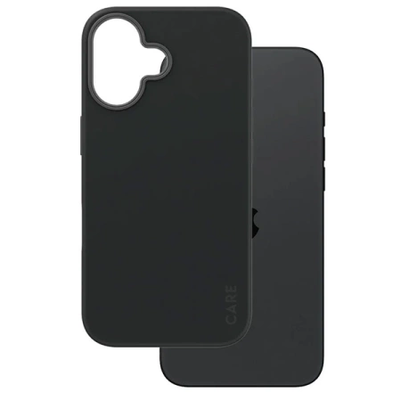 CARE by PanzerGlass Fashion Case iPhone 16 6.1&quot; black/black MagSafe 1377