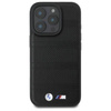 Original Handyhülle IPHONE 16 PRO MAX BMW Hardcase M Perforated & Stitched Line MagSafe (BMHMP16X23PUSPK) schwarz