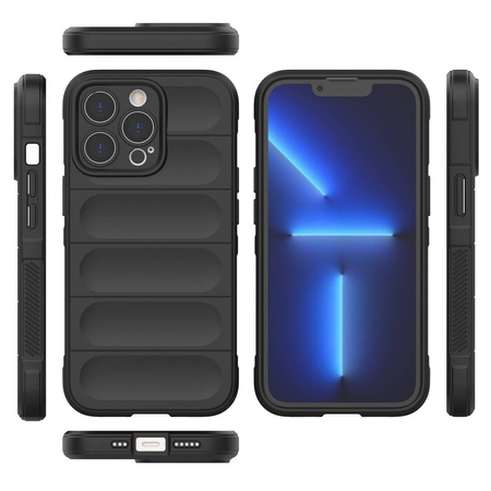 Magic Shield Case case for iPhone 13 Pro flexible armored case dark blue