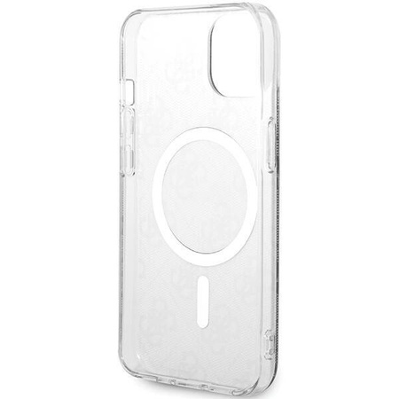 Oryginalne Etui IPHONE 14 PLUS / 15 PLUS Guess Hardcase 4G MagSafe (GUHMP15MH4STK) czarne