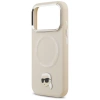 Karl Lagerfeld Karl Pin MagSafe Case für iPhone 17 Pro - Beige