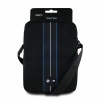 Torba na tableta BMW Nylon Blue Stripe 10" - czarna