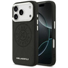 Karl Lagerfeld nakładka Magsafe PU case with Karl round point logo metal camera buttons and logo do iPhone 17 Pro czarna