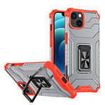 Crystal Ring Case Kickstand Tough Rugged Cover for iPhone 12 mini red