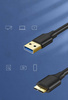 Ugreen kabel przewod USB - micro USB Typ B SuperSpeed 3.0 2m czarny (10843)