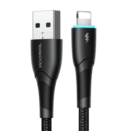 Joyroom Starry Series SA32-AL3 3A USB-A / Lightning cable 1m - black
