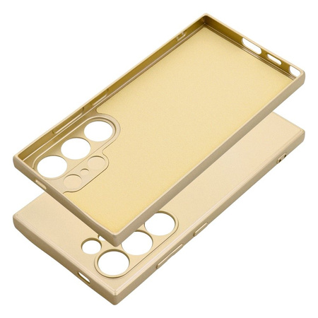 Futerał METALLIC do SAMSUNG S24 ULTRA złoty
