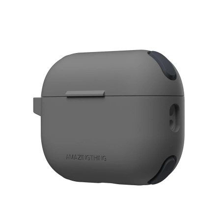 Etui silikonowe AMAZINGTHING Omni Case do AirPods Pro 2 - czarne