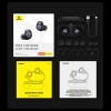 Baseus Bowie MA20 Pro TWS Wireless Headphones with ANC and IPX6 - Black