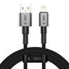 TECH-PROTECT ULTRABOOST DNA LIGHTNING CABLE 15W/2.4A 200CM IRON GREY