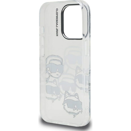 KARL LAGERFELD futerał do IPHONE 16 PRO MAX KLHCP16XHMCHKCT (IML Multi K&C Head Pattern)