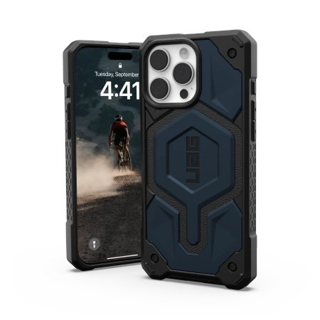 UAG Monarch Pro Case with MagSafe for iPhone 16 Pro Max - Blue