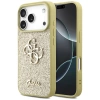 Guess Fixed Glitter Big 4G case for iPhone 17 Pro - gold