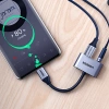 Ugreen adapter przejściówka rozdzielacz słuchawkowy USB Typ C - USB Typ C / 3,5 mm mini jack 1,5A szary (50596)