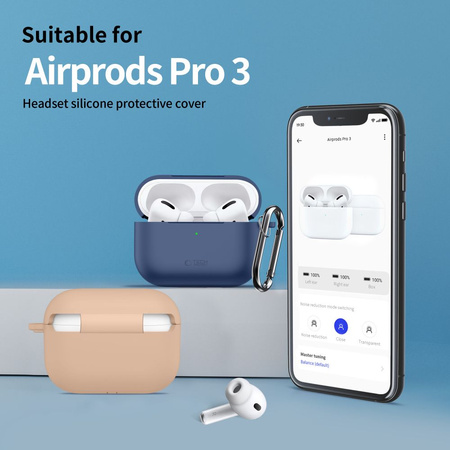 TECH-PROTECT SILICONE HOOK APPLE AIRPODS PRO 3 OLIVE GREEN
