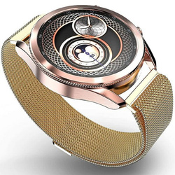 Mercury pasek Mesh Apple Watch 42/44/45mm złoty/gold