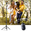 Ugreen LP680 Selfie-Stick mit Ständer und Bluetooth-Fernbedienung 1,8 m – Schwarz
